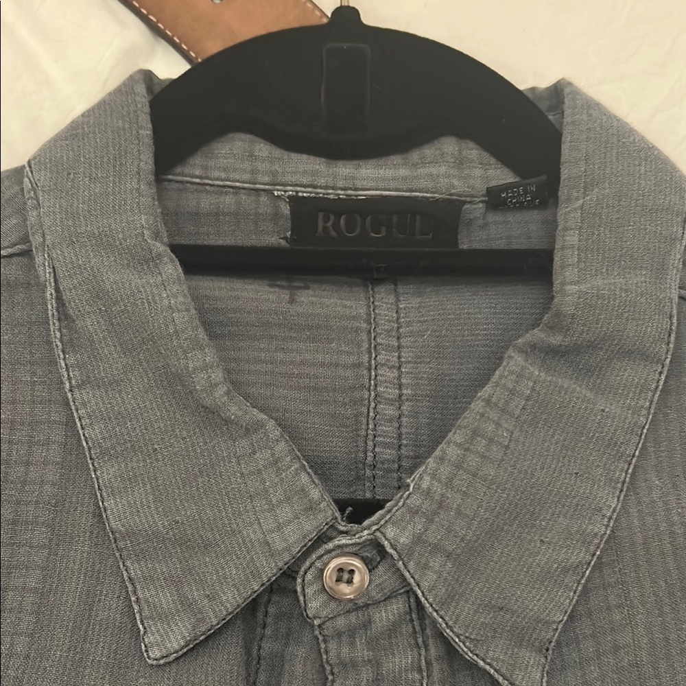 Rogue Gray Long Sleeve Tee Classic Style